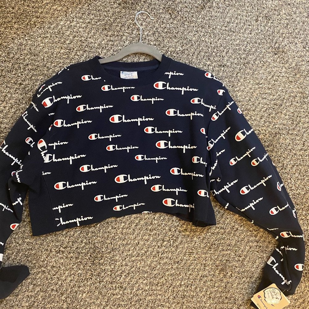 Women's Champion Cropped Crewneck